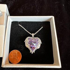 Swarovski Chrystal Heart Necklace